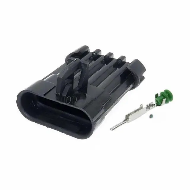 Main image of 1 set 4-pin 12162102 12162144 coil set sensor connector waterproof car socket connector(1 Set male)