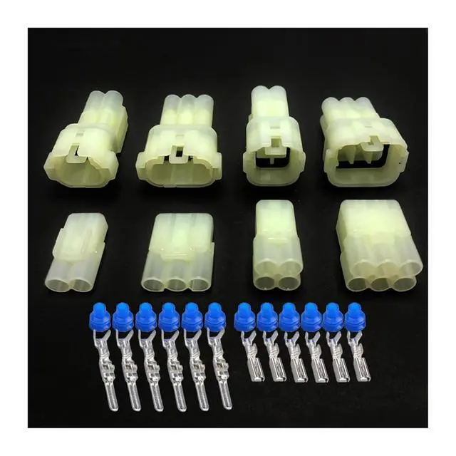 Alt view image 3 of 3 - 7025f-2.2 automobile cable sealing waterproof connector 2p3p4p6p motorcycle sensor harness plug terminal sheath(3p,1sets)