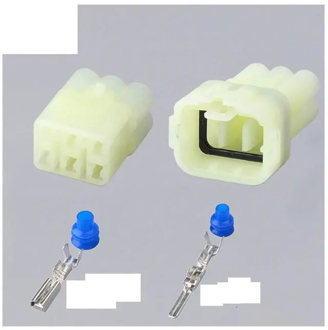 Main image of 7025f-2.2 automobile cable sealing waterproof connector 2p3p4p6p motorcycle sensor harness plug terminal sheath(6p,5sets)