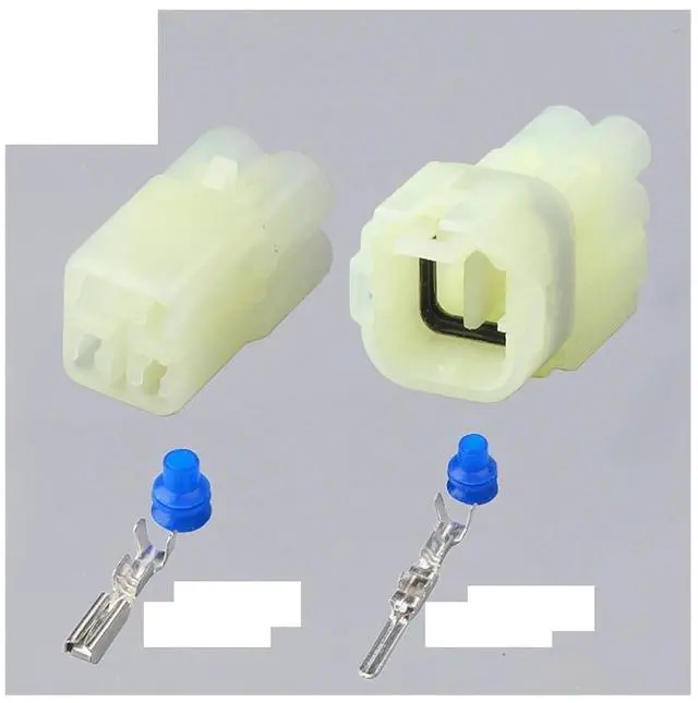 Main image of 7025f-2.2 automobile cable sealing waterproof connector 2p3p4p6p motorcycle sensor harness plug terminal sheath(4p,1sets)