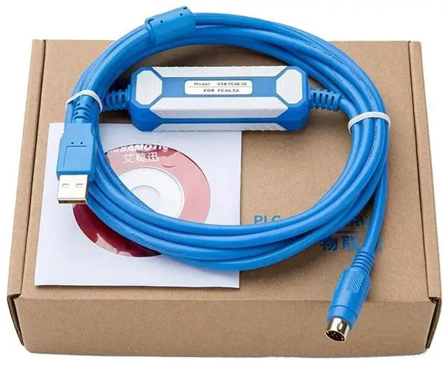 Main image of USB-FC4A USB-FC5A FC4A IDEC PLC Programming Cable USB-Microsmart Download Cable(Gold-Plated Version)