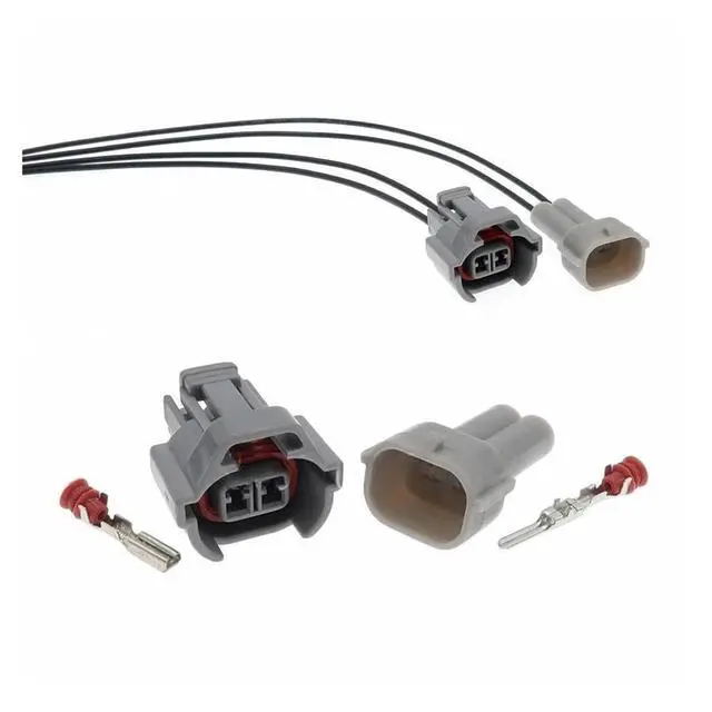 Alt view image 2 of 3 - 1 set 2 pins 6189-0039 6189-0074 Waterproof Automotive Harness Connector Automotive Connector(1 Set female)