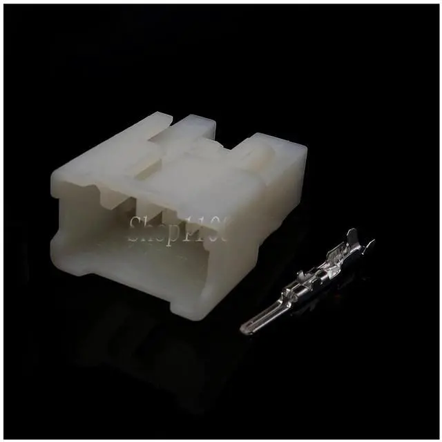 Main image of 1 set 8-pin 7122-1480 7123-1480 6240-1081 6240-5081 Car audio car double blinker turn signal connector with wire connector(1 Set male)