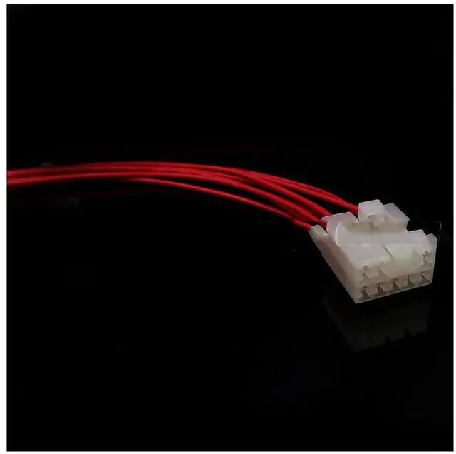 Main image of 1 set 8-pin 7122-1480 7123-1480 6240-1081 6240-5081 Car audio car double blinker turn signal connector with wire connector(Female 20cm wires)
