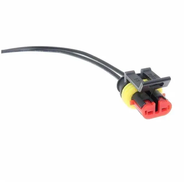 Main image of 1 set 2 pins 282080-1 282104-1 Automotive Wiring Harness Waterproof Male and Female Docking Automotive Wiring Connector(Female 20cm wires)