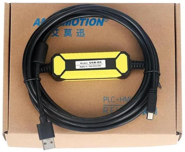 Main image of USB-DS Data Cable for Xinje Servo Drive Debugging Programming DS2 DS3 DS5B/5C/5E/5L Download Line