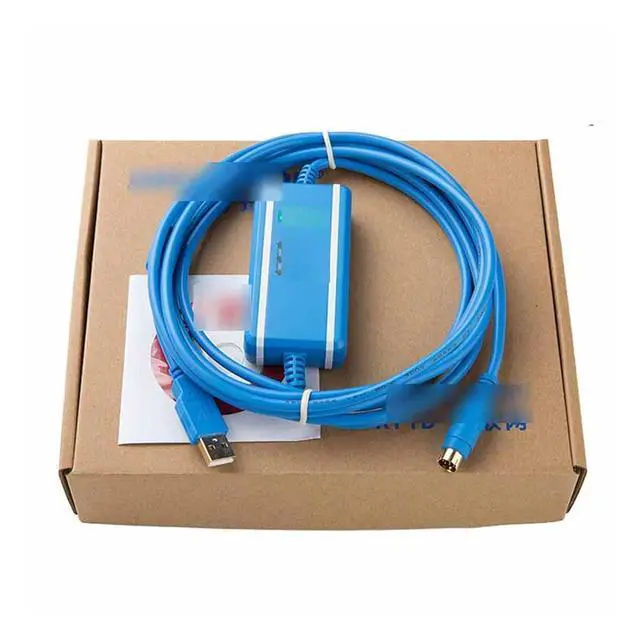 Alt view image 3 of 6 - Upgraded Version Cable U -DVP Suitable De-lta DVP EH ES EC EX SS Series PLC Programming Cable USBACAB230 Download Cable (Color : Isolation Type, Size : 2.5m)