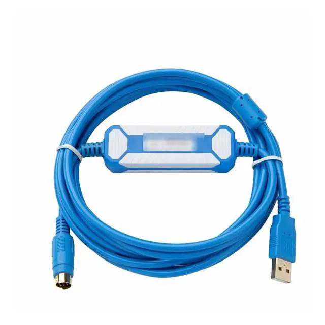 Alt view image 4 of 6 - Upgraded Version Cable U -DVP Suitable De-lta DVP EH ES EC EX SS Series PLC Programming Cable USBACAB230 Download Cable (Color : Isolation Type, Size : 2.5m)