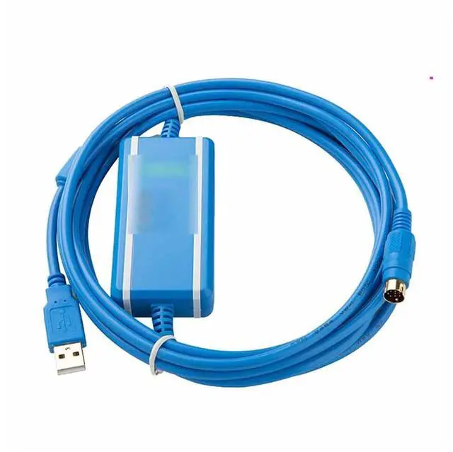 Main image of Upgraded Version Cable U -DVP Suitable De-lta DVP EH ES EC EX SS Series PLC Programming Cable USBACAB230 Download Cable (Color : Isolation Type, Size : 2.5m)