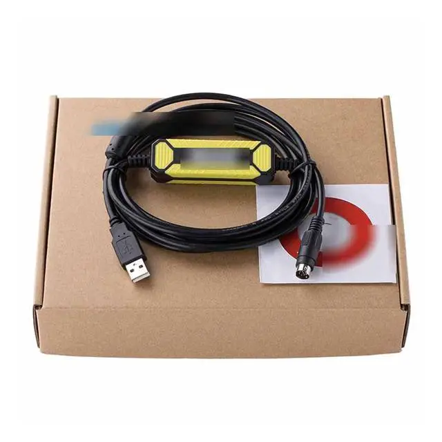Alt view image 5 of 6 - Upgraded Version Cable U -DVP Suitable De-lta DVP EH ES EC EX SS Series PLC Programming Cable USBACAB230 Download Cable (Color : Isolation Type, Size : 2.5m)