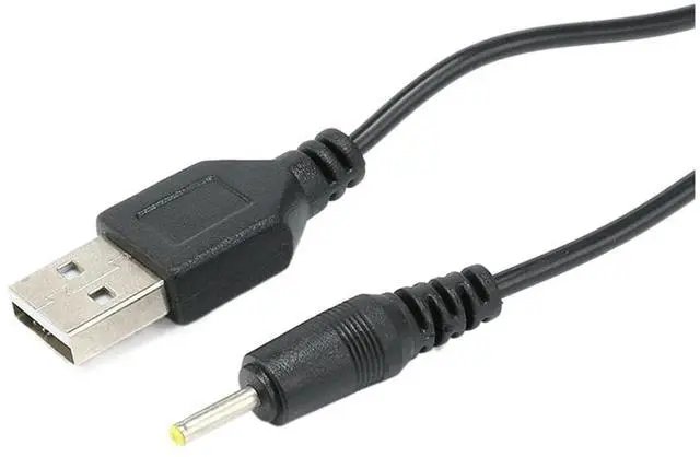 Alt view image 4 of 4 - 5pcs Round Hole Charging Cable to DC2.0/2.5/3.5/5.5MM Interface Power Data Cable Cable (Size : USB to 2.0)
