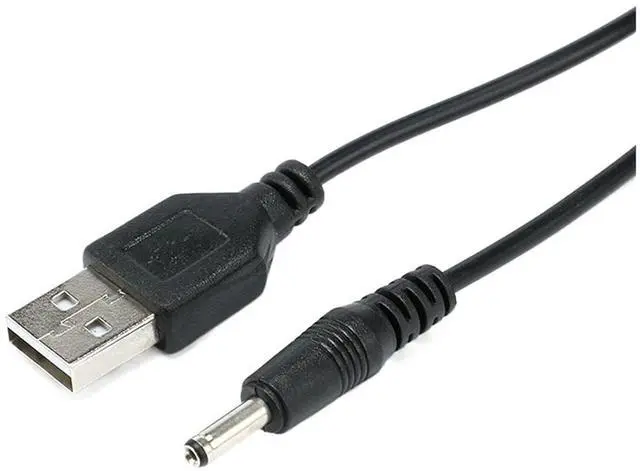 Alt view image 3 of 4 - 5pcs Round Hole Charging Cable to DC2.0/2.5/3.5/5.5MM Interface Power Data Cable Cable (Size : USB to 2.0)