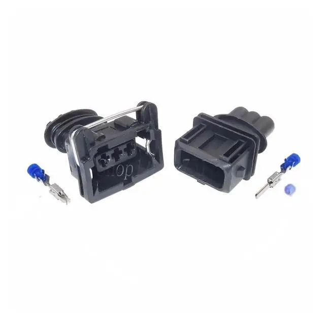 Alt view image 3 of 3 - 1 set 3 pins 282191-1 1-962581-1 282729-1 F3 Automotive Water Temperature Sensor Plug Automotive Sensor Wire connector(1 Set female)