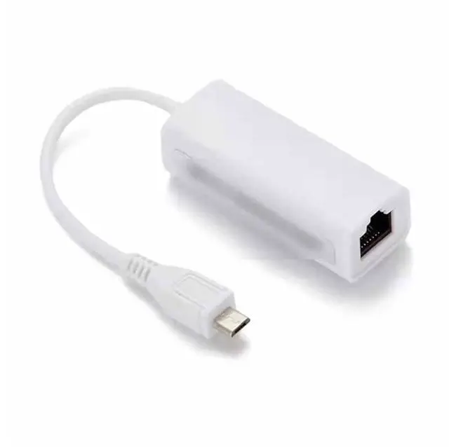 Main image of 10/100M ASIX AX88772C HIGH-Speed U 2.0 Drive-Free to RJ45 ETHERNET LAN Adapter Cable Compatible with Mobile X86 MK808B (Size : 0.2m, Color : Micro USB to RJ45)