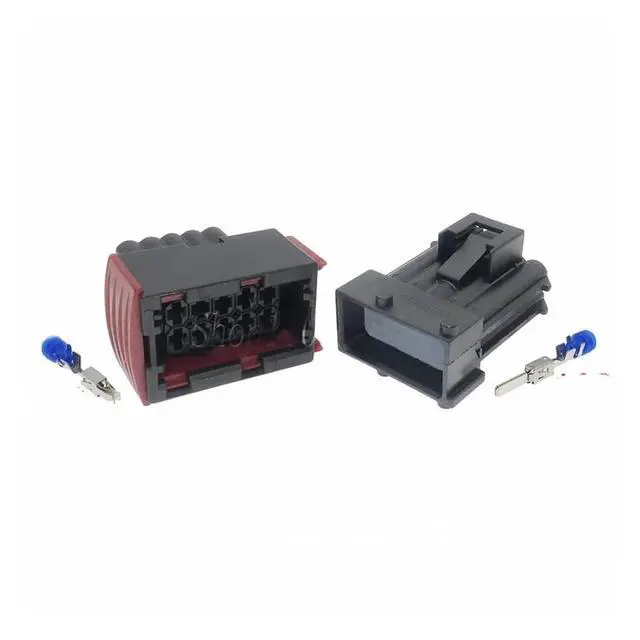Alt view image 3 of 3 - 1 set 10-pins 1-967240-1 1-962352-1 1-965423-1 Automotive Waterdichte Stekker met Klemmenstekker(Male 20cm wires)