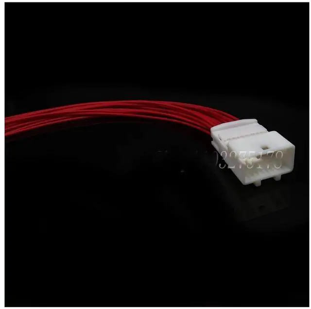 Main image of 1 set 16-pin car linker 1318386-1 1473410-1 1318386-2 car linker wire 1318382-2 1565476-2(Male 20cm wires)
