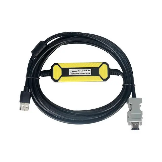 Alt view image 2 of 6 - ASDA-B2 AB Suitable for Delta A2 Servo Drive CN3 Connect PC Communication Programming Cable ASD-CNUS0A08 A3 B3 E3-E (Color : ASDA-B2 AB Economic)
