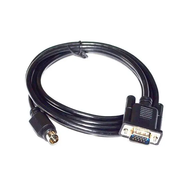 Alt view image 2 of 3 - VGA 15-PIN Male to S Terminal MINI DIN 8-PIN Video Adapter Cable, VGA 15-PIN to MD 8-PIN TV Box to Computer Graphics Card Cable(1.8m)