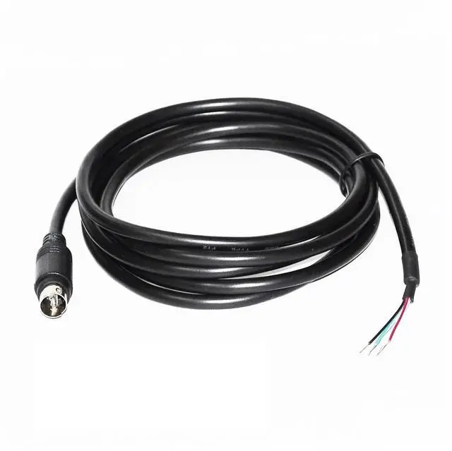 Main image of MINI DIN 4PIN 5PIN 6PIN 8PIN MD4 MD5 MD6 MD8 Male Connector PLC Programming Breakout Cable(1.0m,MD 4-PIN)