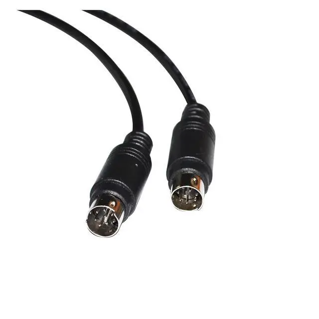 Alt view image 3 of 3 - MINI DIN 8 PIN MD8 to MD8 Adapter 1761-CBL-AM00 Cable for AB MicroLogix 1000 1200 1500 Processors to AIC+ Interface Converter(0.5m)