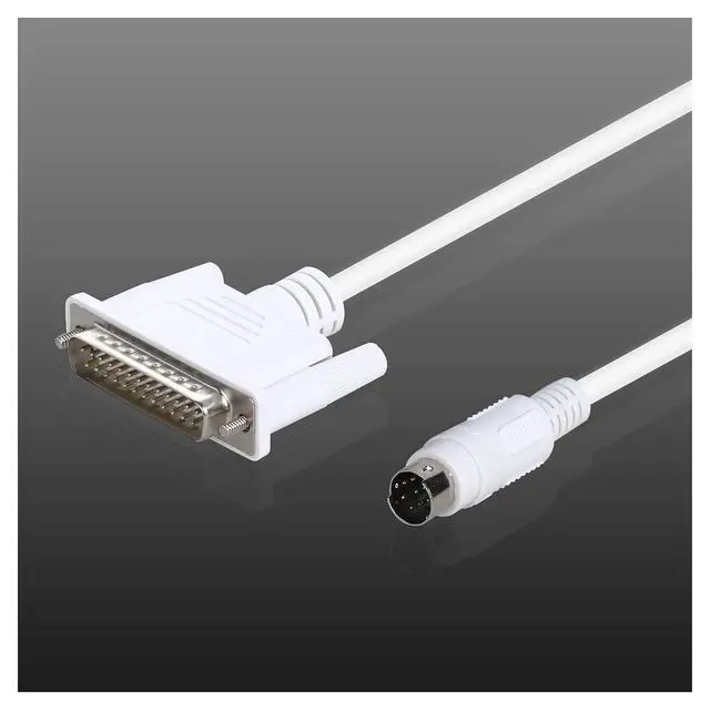 Alt view image 3 of 3 - DB25 pin GP-FX CA3-CBLFX for Proface HMI GP3000 GP2000 GP2500 Touch Panel Connect to Mits~bishi FX3U/FX2N/FX1N Series PLC Cable(3m)