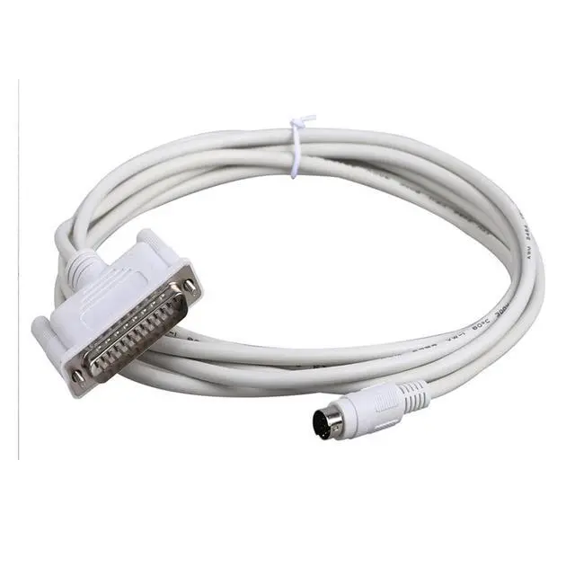 Alt view image 2 of 3 - DB25 pin GP-FX CA3-CBLFX for Proface HMI GP3000 GP2000 GP2500 Touch Panel Connect to Mits~bishi FX3U/FX2N/FX1N Series PLC Cable(3m)