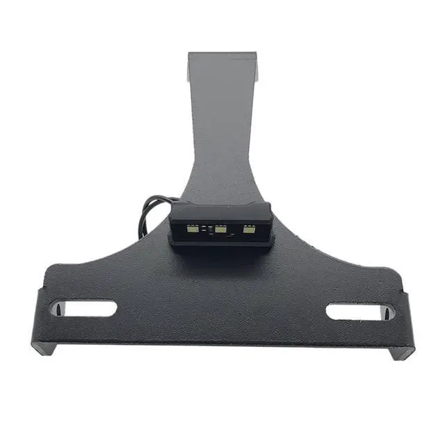 Alt view image 2 of 6 - L Fender Eliminator License Plate Holder Bracket Compatible with Ducati 848 1098 1198 1098R 1098S 2008-2011