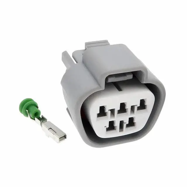 Main image of 1 set 5-pin 6189-0504 6188-0327 male or female waterproof electric wiper motor connector male and female connectors(1 Set female)