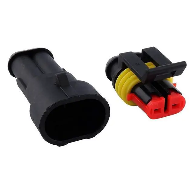 Alt view image 4 of 6 - 5 Kit bag 1 pin/2 pin/3 pin/4 pin/5 pin/6 pin waterproof electrical connector 1.5 mm series terminal waterproof(5P)