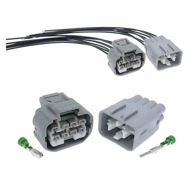 Alt view image 2 of 3 - 1 Satz 8-polig 7283-1288-40 7282-1081-40 Autokabel Autoadapter Wasserdichter Stecker(1 Set male)