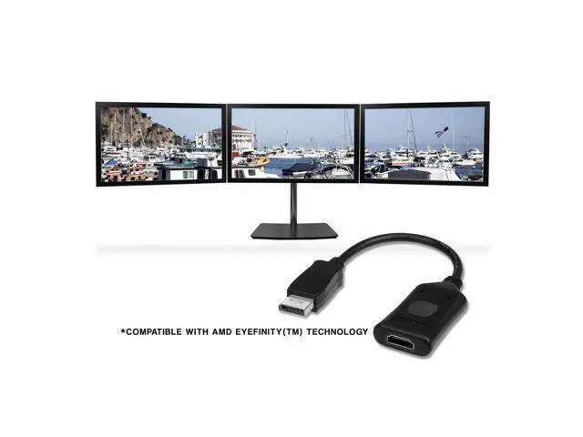 Alt view image 6 of 6 - DisplayPort to HDMI Active Adapter