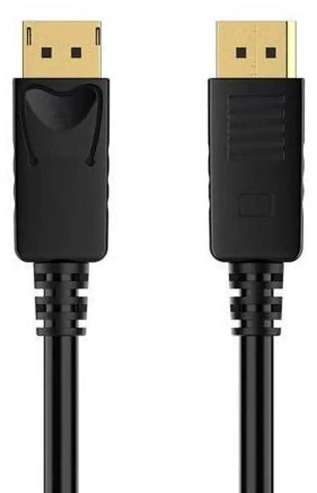 Alt view image 7 of 7 - 4K DisplayPort to DisplayPort Cable, 3 Feet, Gold-Plated High Speed Display Port 1.2 Cable (4K@60Hz, 2K@144Hz) DP Cable Compatible with Computer, Desktop, Laptop, PC, Monitor, Projector 2 Pack