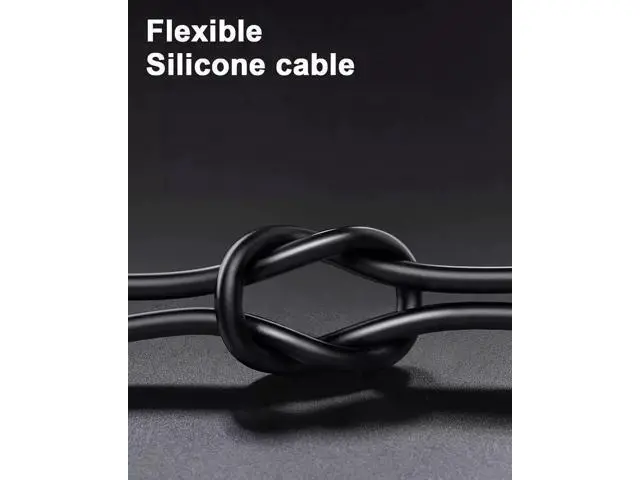 Alt view image 6 of 7 - Ultra Soft Silicone Short HDMI Cable 3.3FT/1M, 8K Hyper Super Flexible Thin HDMI 2.1 Cable, High Speed Supports 3D, 8K@60Hz, ARC Type-A Male to Male for Camera, Monitor, PS5, Camcorder, Gimbal