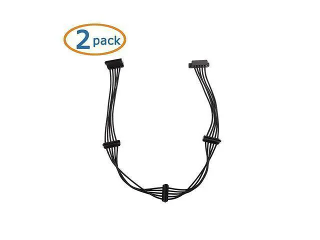 Alt view image 2 of 5 - 2Pack 15 Pin SATA to 4 SATA Power Splitter 18 Inches