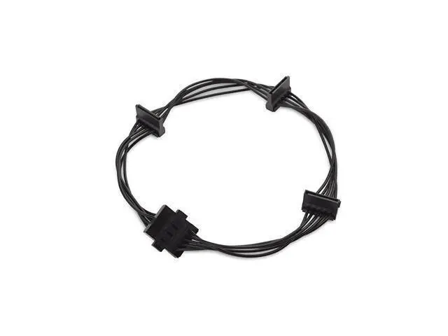 Alt view image 5 of 5 - 2Pack 15 Pin SATA to 4 SATA Power Splitter 18 Inches