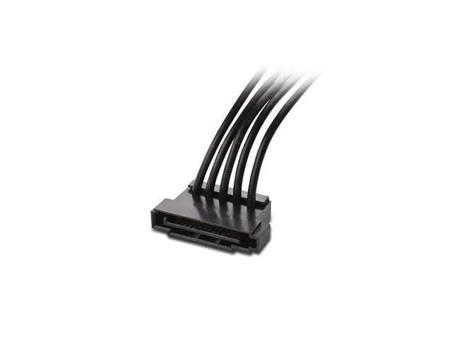 Alt view image 3 of 5 - 2Pack 15 Pin SATA to 4 SATA Power Splitter 18 Inches
