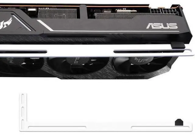 Main image of GPU Bracket ,Graphics Card Brace Support,Video Card Holder,GPU Holder for Custom Desktop PC Gaming-3mm Aluminum-White