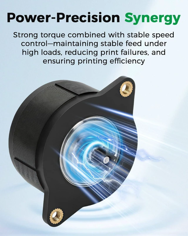 Alt view image 4 of 7 - Creality Official K2 SE Extruder Stepper Motor, 36-20_E Axis Motor, High-Torquer with 12-Tooth Gear Silent Operation, Original Replacement Part for K2 SE 3D Printer