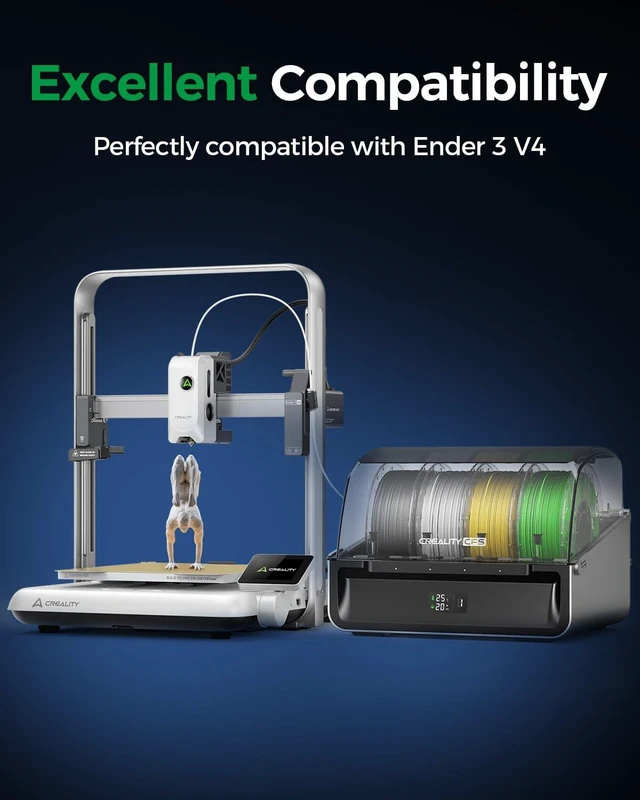 Alt view image 2 of 7 - Creality Official Ender 3 V4 Extruder Stepper Motor, Official Original High Precision Stepper Motor, Direct Extruder Motor Replacement for Ender 3 V4, 3D Print Extruder Motor