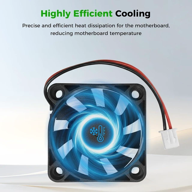 Alt view image 3 of 7 - Creality Official SPARKX i7 Mainboard Cooling Fan, Original 4010 Axial Fan, Active Cooling for SPARKX i7 Mainboard, Stable Control Board Temperature, 3D Printer Replacement for SPARKX i7 Comboo
