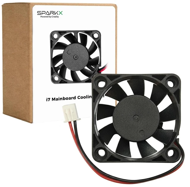 Main image of Creality Official SPARKX i7 Mainboard Cooling Fan, Original 4010 Axial Fan, Active Cooling for SPARKX i7 Mainboard, Stable Control Board Temperature, 3D Printer Replacement for SPARKX i7 Comboo