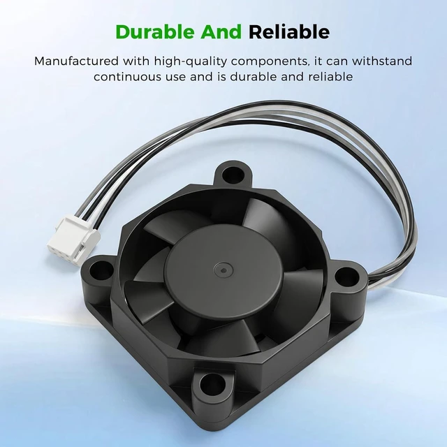Alt view image 5 of 7 - Creality Official SPARKX i7 Hotend Cooling Fan, Original i7 3010 Axial Cooling Fan with 2-Pin Connector, Hotend Temperature Control for SPARKX i7 Printer, 3D Printer Hotend Cooling Replacement
