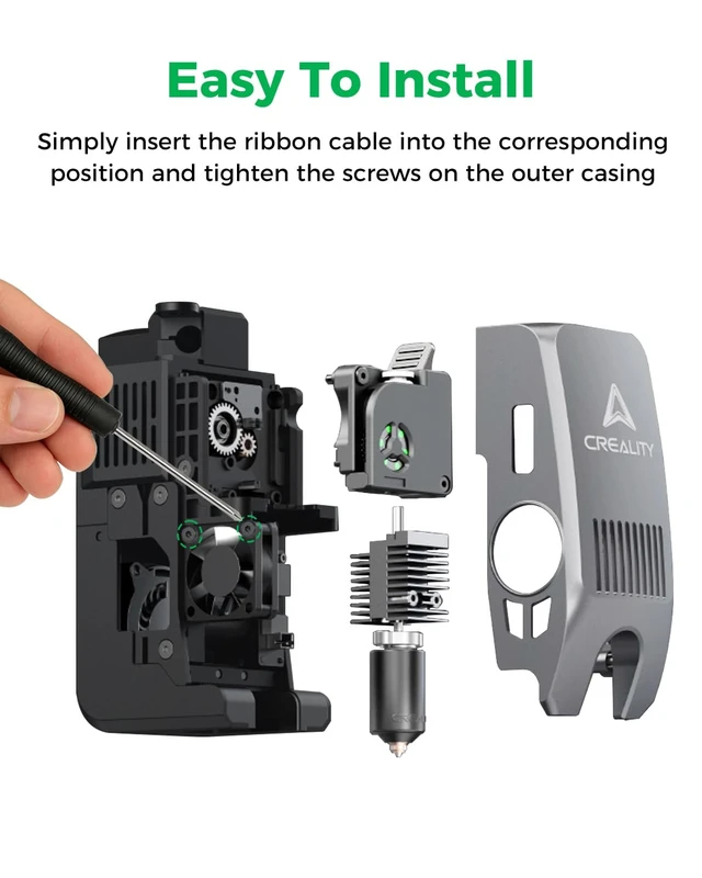 Alt view image 7 of 7 - Creality Official K2 Plus Heatbreak Fan, 24V Throat Cooling Fan with Highly Efficient Cooling, K2 Series Extruder Hotend Heat Sink Fan Accessories for Creality K2 Plus/K2 Pro/K2