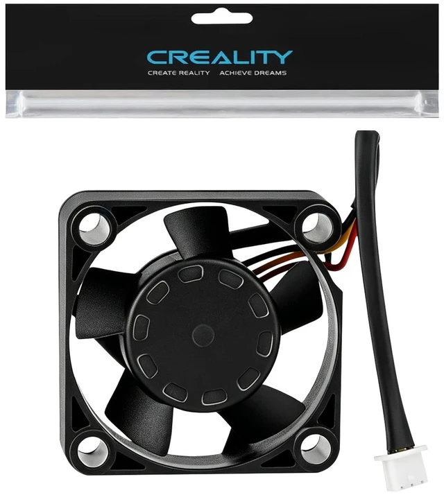 Main image of Creality Official K1 Series 3010 Axial Fan, Original K1 Max 3010 Axial Cooling Fan with 2-Pin Connector, Hotend Temperature Control for K1 Series Printer, Hotend Cooling Fan for K1/K1C/K1 Max/K1 SE