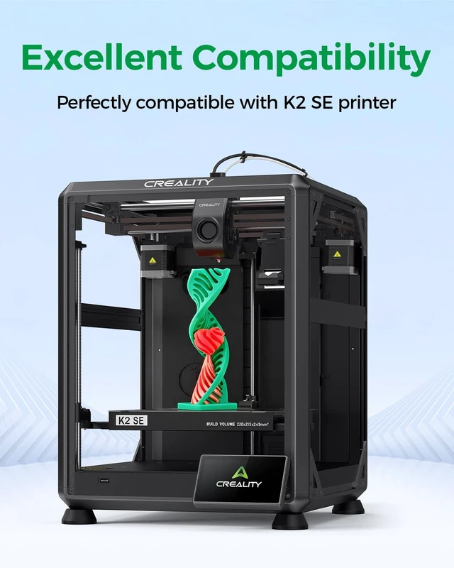 Alt view image 2 of 7 - Creality Official K2 SE Heat Break Fan, Axial Fan 3010, 24V Throat Cooling Fan, Highly Efficient Cooling, Integrated Fixed Design, Extruder Hotend Heat Sink Fan Replacement for K2 SE