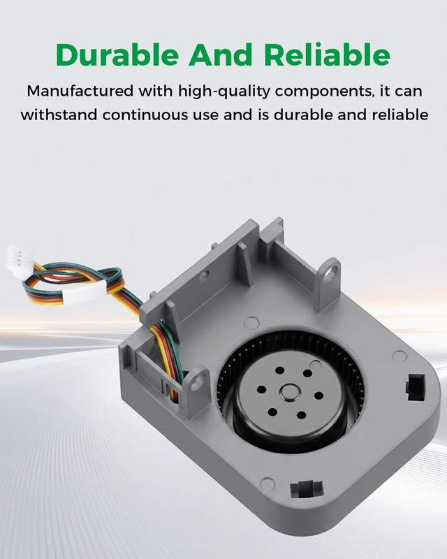 Alt view image 7 of 7 - Creality Official Ender 3 V4 Model Fan Cooling Module, Original Replacement Blower Fan Assembly, 4-Pin PWM Hotend Cooling Fan For Consistent Print Cooling, Model Fan Cooling Replacement For Ender 3 V4