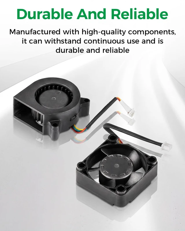 Alt view image 4 of 7 - Creality Official K1 Series Fan Combo Pack, 4020 Blower Fan & 3010 Axial Fan Replacement Kit, Dual Fan Set, Hotend Cooling & Electronics Cooling for Creality K1 Serises 3D Printers
