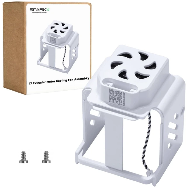 Main image of Creality Official SPARKX i7 Extruder Motor Cooling Fan Assembly, Original i7 3011 Blower Fan, Effective Heat Dissipation, Cooling for Extruder Stepper Motor, 3D Printer Cooling Replacement Accessory