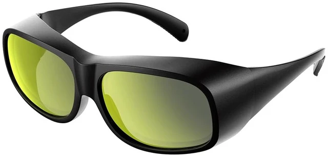 Main image of Creality CR20 Laser Safety Glasses OD7+ for 800-1095nm & OD6+ for 316-460nm, CE EN 207 Certified, Protective Goggles for UV/Blue/Diode/Fiber Laser Engravers, Polycarbonate Lens