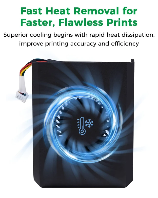 Alt view image 4 of 7 - Creality Official K2 Plus Model Fan Cooling Module Assembly, Originial K2 Model Fan Cooling Module, K2 Pro Cooling Module Assembly, 3D Printer Heat Dissipation Accessories for K2/K2 Pro/K2 Plus